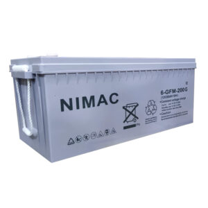 Bateria Nimac GEL serie G, Ciclo Profundo 200 AH, 12 V