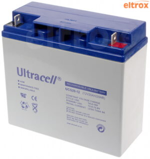 Bateria Ultracell AGM Ciclo Profundo 20AH-12V