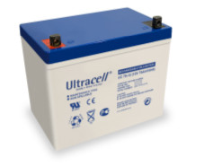 Bateria Ultracell AGM Ciclo Profundo 75AH-12V