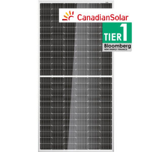 Panel fotovoltaico Canadian Bifacial TopCon 615W