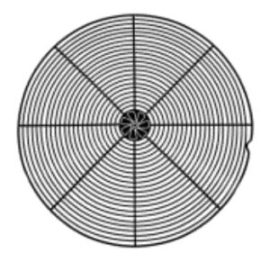 Protector Metalico Extractor de Aire solar 14 pulgadas