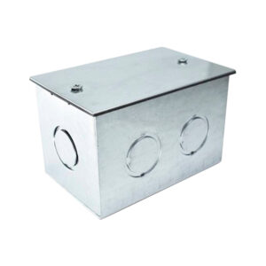Caja Metalica Pregalvanizada 100x65x65 con Nocaut 20-25