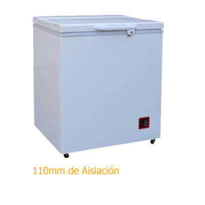 Congelador Solar 170 Lts. 12/24 VDC, Alta Eficiencia, Aislacion 110 mm.