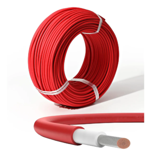 Cable Solar H1Z2Z2-K 1x4mm2 Rojo Rollo 50m