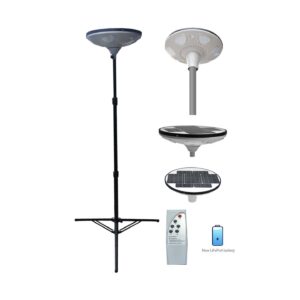 Kit Luminaria Solar Integrada Jardin 20W-18AH-3.2V-15W