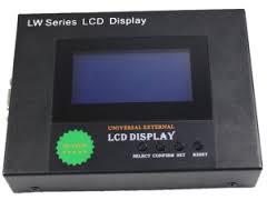 External LCD display LW series