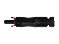 Conector con diodo incorporado