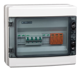 Plastic DC Combiner Box 1000VDC, SHLX-PV2/1