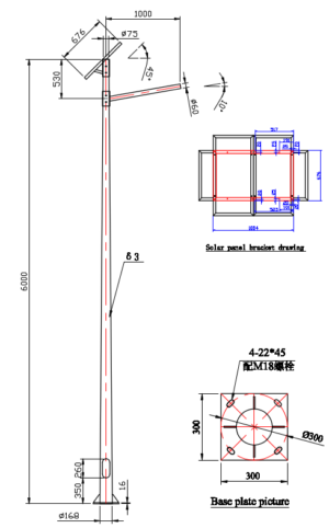 Poste Metalico Galvanizado y Prepintado 3,5 m.