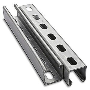 Riel para Estructura Soporte Zn-Al-Mg Tipo Unistrut 6000mm