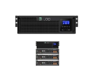 Inv. Solar, Axpert King RM 5000VA/5000W, 48V, MPPT 80A 60-115VDC-4000W, 60A AC Charger