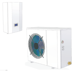 Bomba de Calor Split EVI 11.2 kW Monofasica